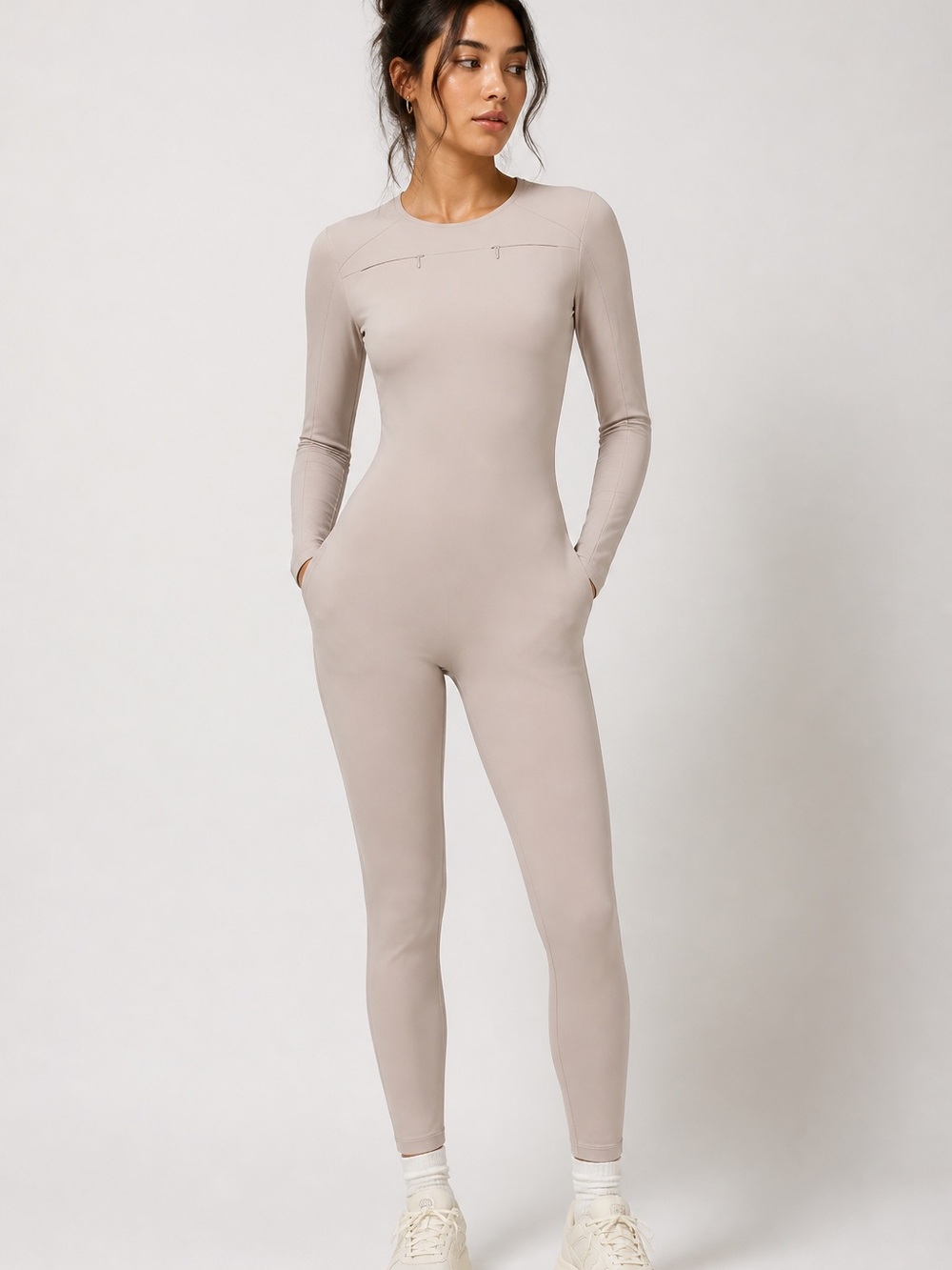 Khy By Kylie Jenner Long Sleeve Catsuit View 2